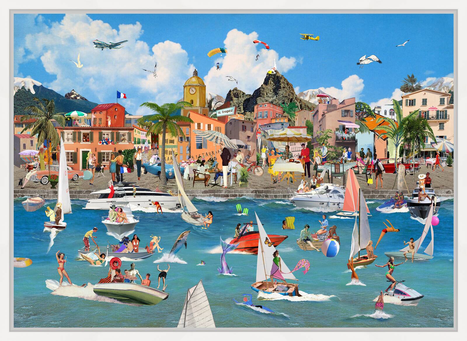 St. Tropez by Sanda Anderlon - Limited Edition. Edition of: 150. Signed.