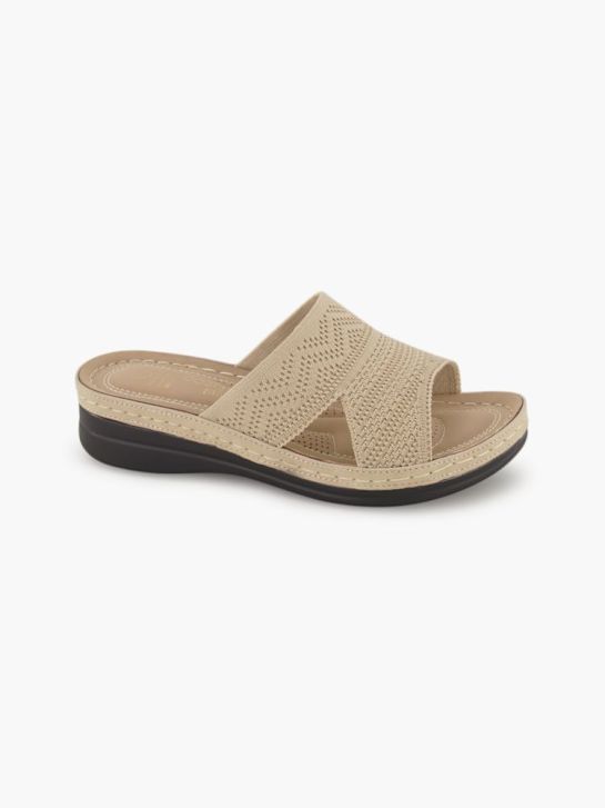 Casa mia Pantolette beige
