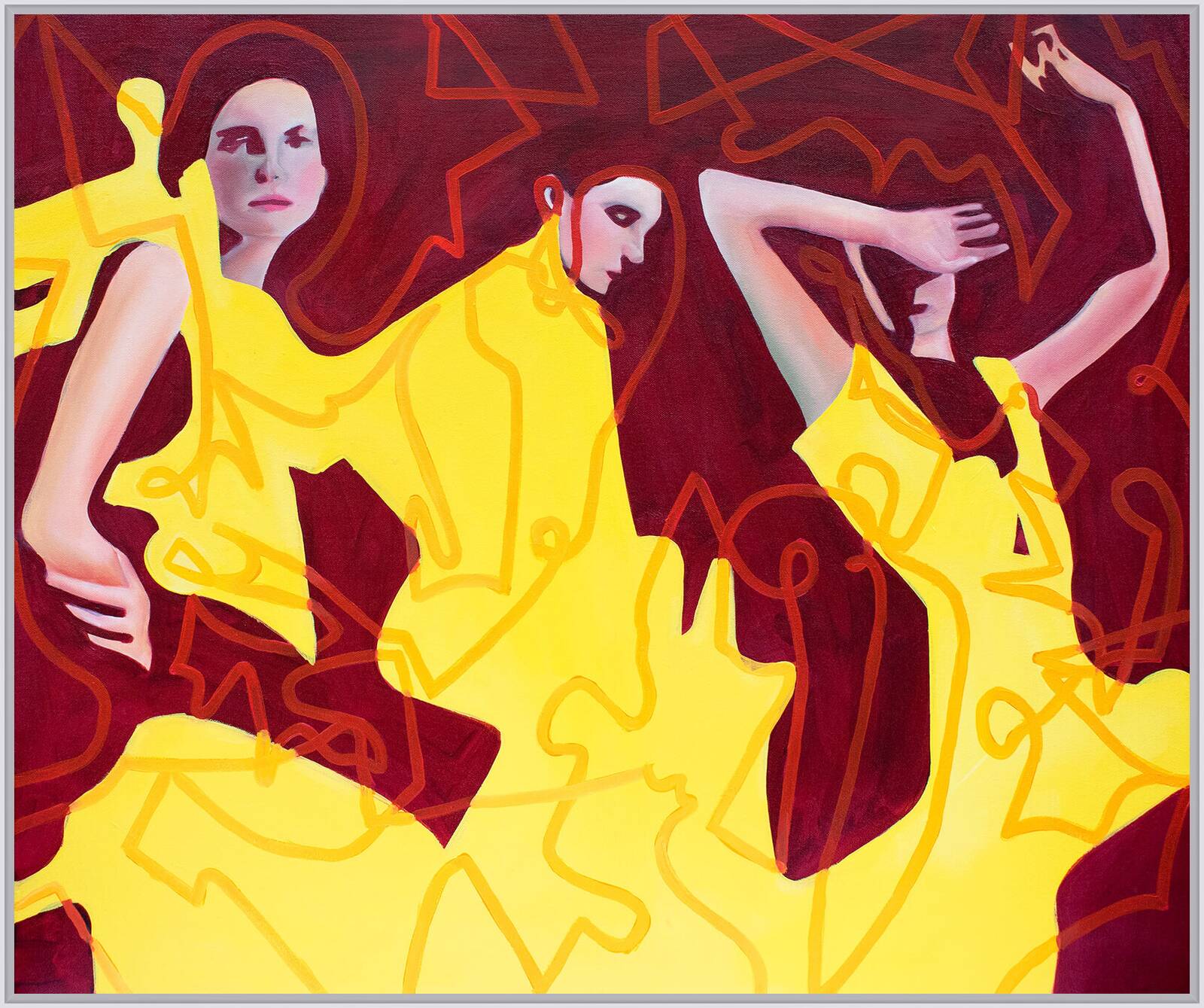 Like Entering a Disco You Can Feel the Heat by Evelyn Morgan - Limited Edition. Edition of: 150. Signed.