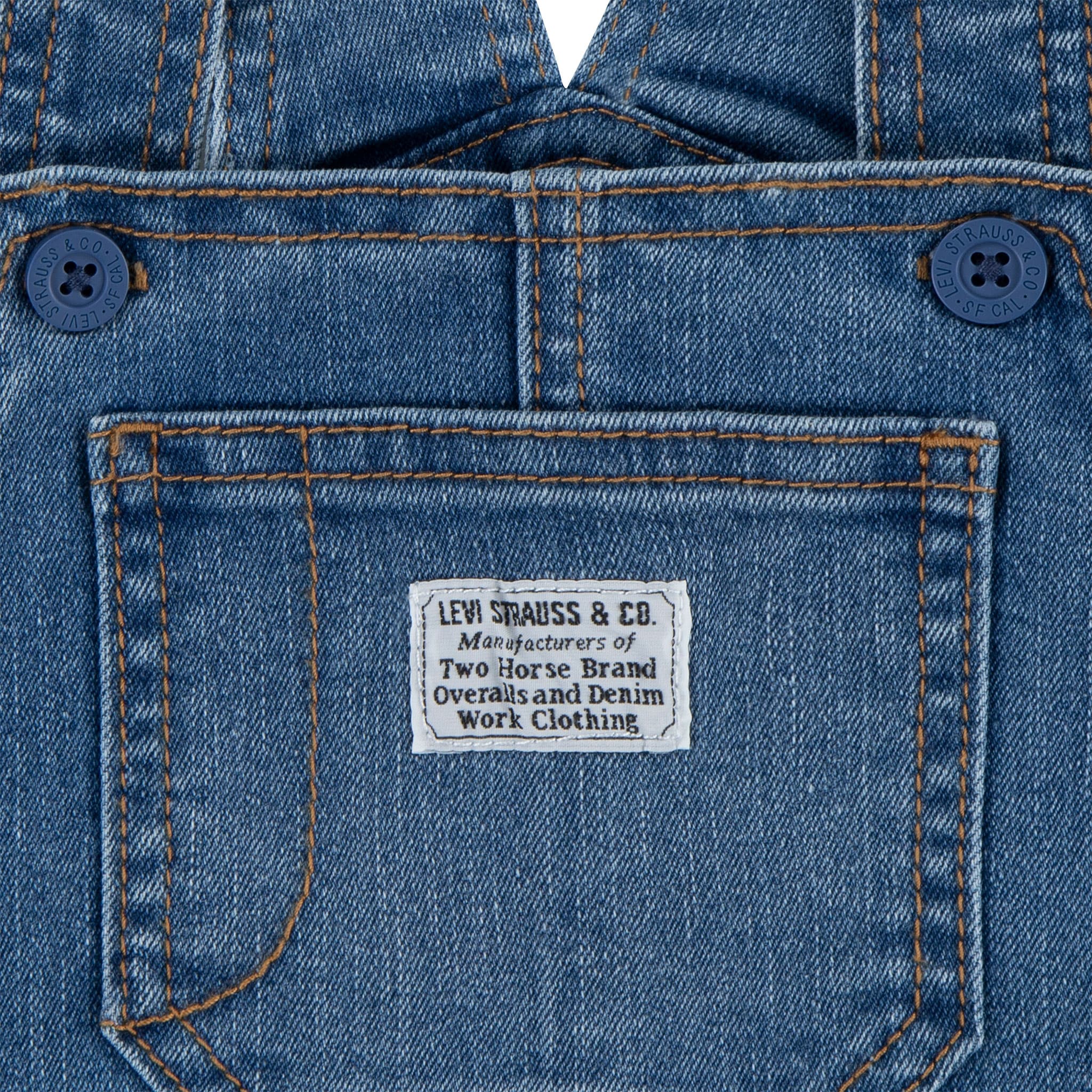Levi's Ensemble Racer Shortall 2-4T
