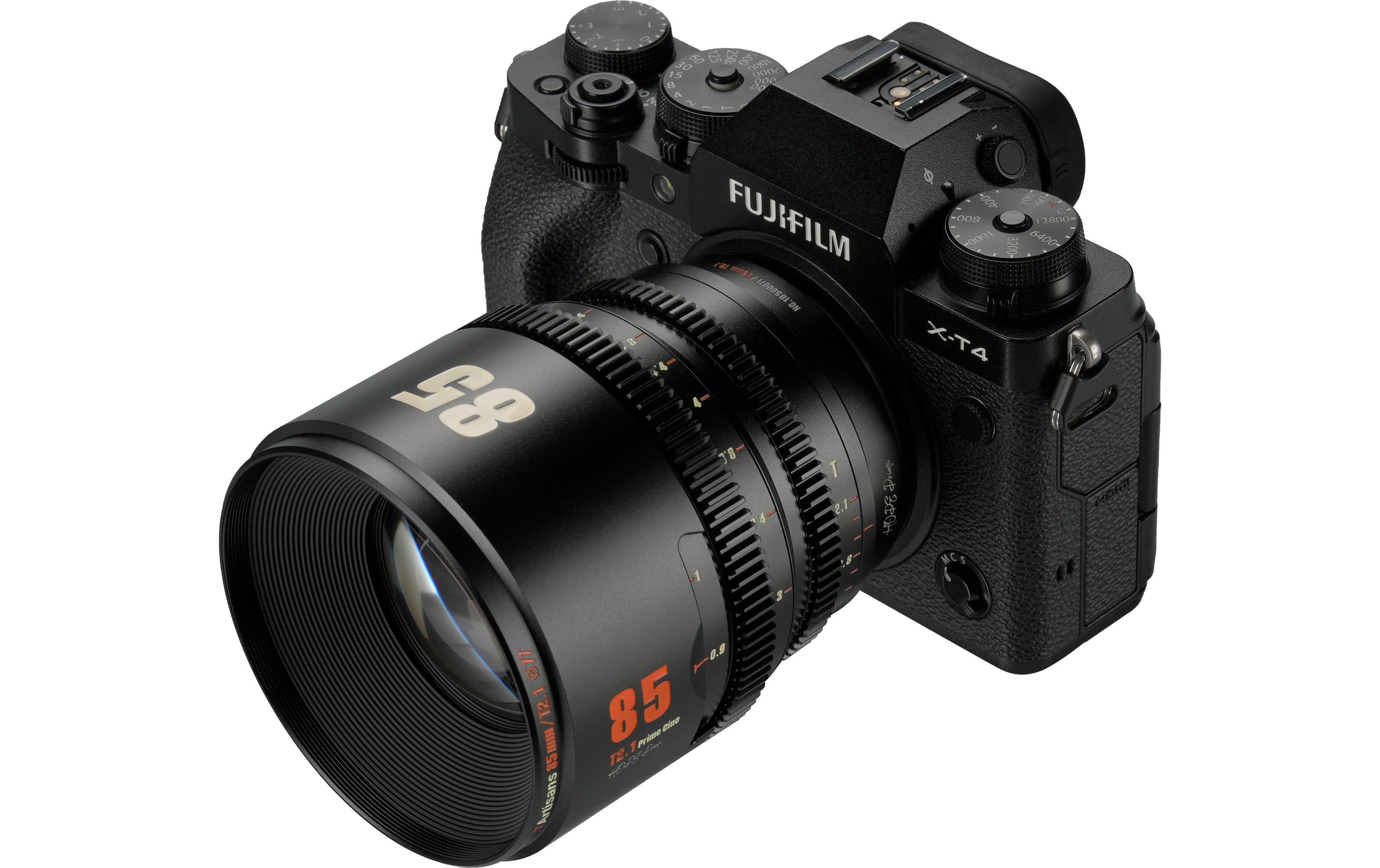 Festbrennweite 85mm T/2.1 – Fujifilm X-Mount<br>Kompaktes, leichtes Objektiv für Kameras mit Super35-Sensoren
