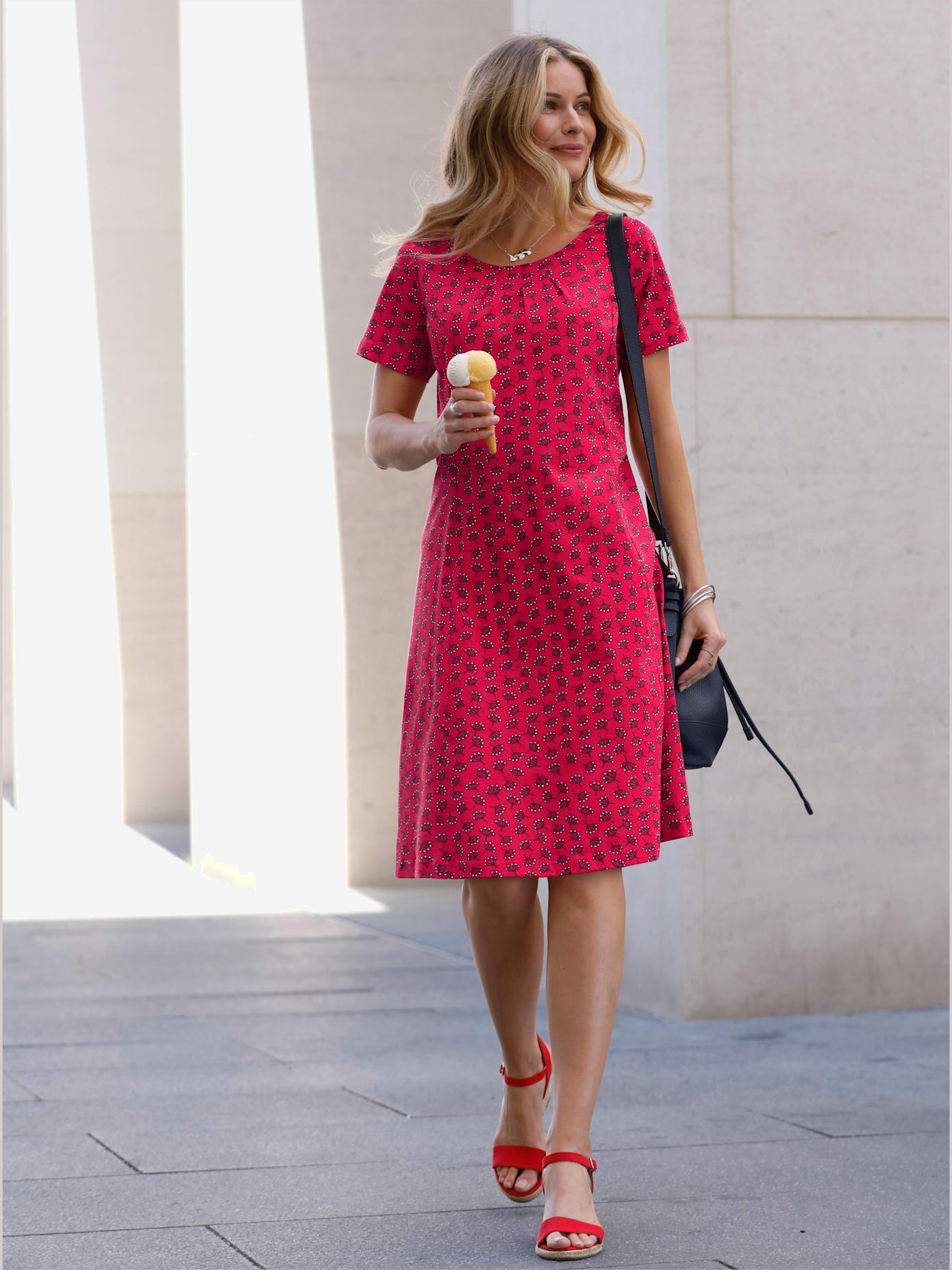 Robe en jersey pure coton pima