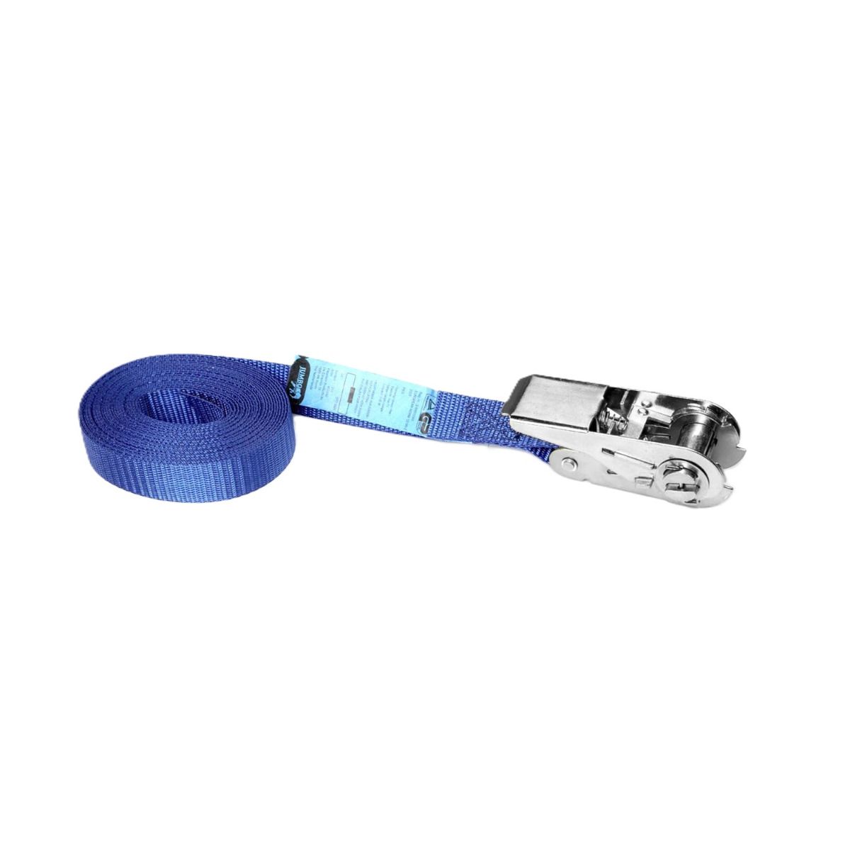 Little Jumbo Spanband eindloos met ratel 25mm x 5m blauw - 1825105000