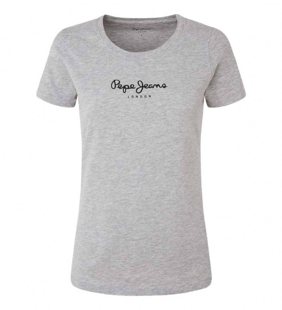 Camiseta Pepe Jeans New Virginia Ss N cinza