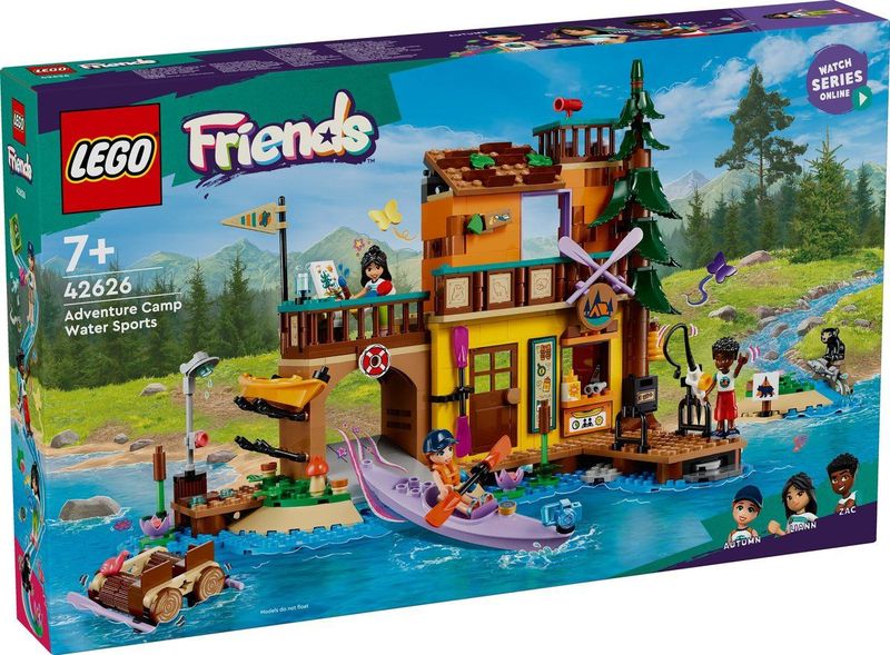 LEGO Friends - Avonturenkamp Watersporten - Bouwset - Inclusief Minipoppetjes