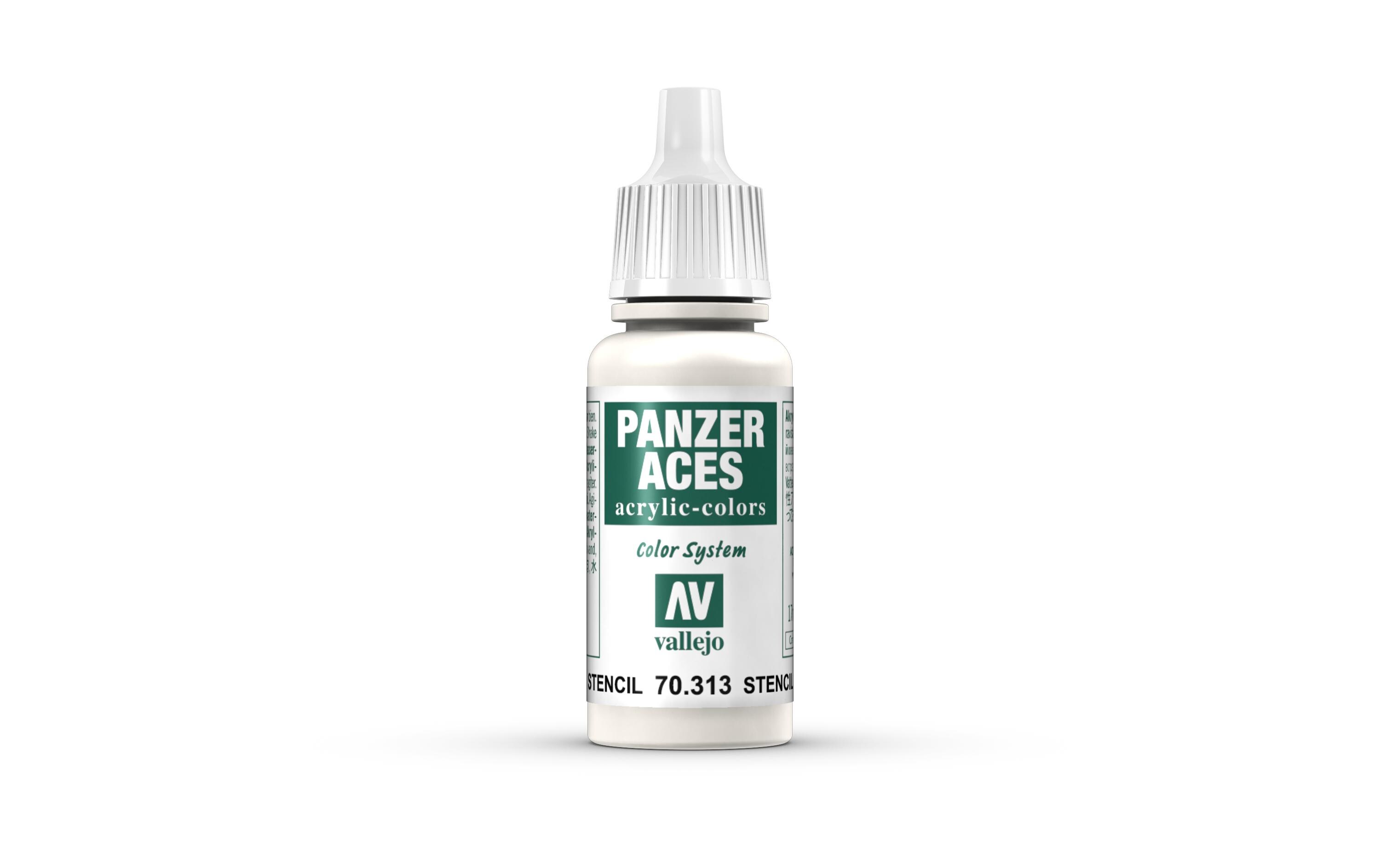 Acrylfarbe Panzer Aces Stencil 17 mlAcryl Modellbaufarbe – Schablone