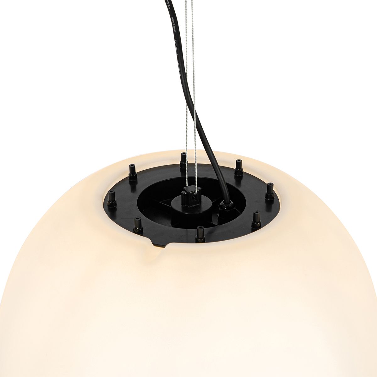 Smart buitenlamp wit 45 cm IP65 incl Wifi A60 - Nura