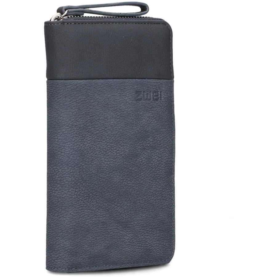 zwei Eva EV2 - Geldbörse 19 cm nubuk-blue