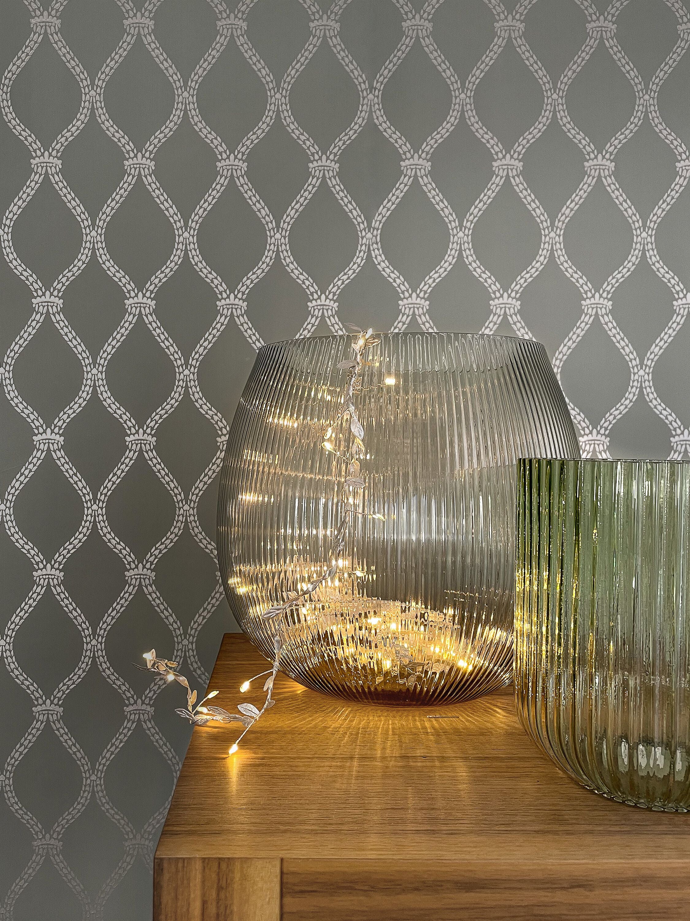 SILVER STRING LED-Lichterkette - Transparent / B: 200cm