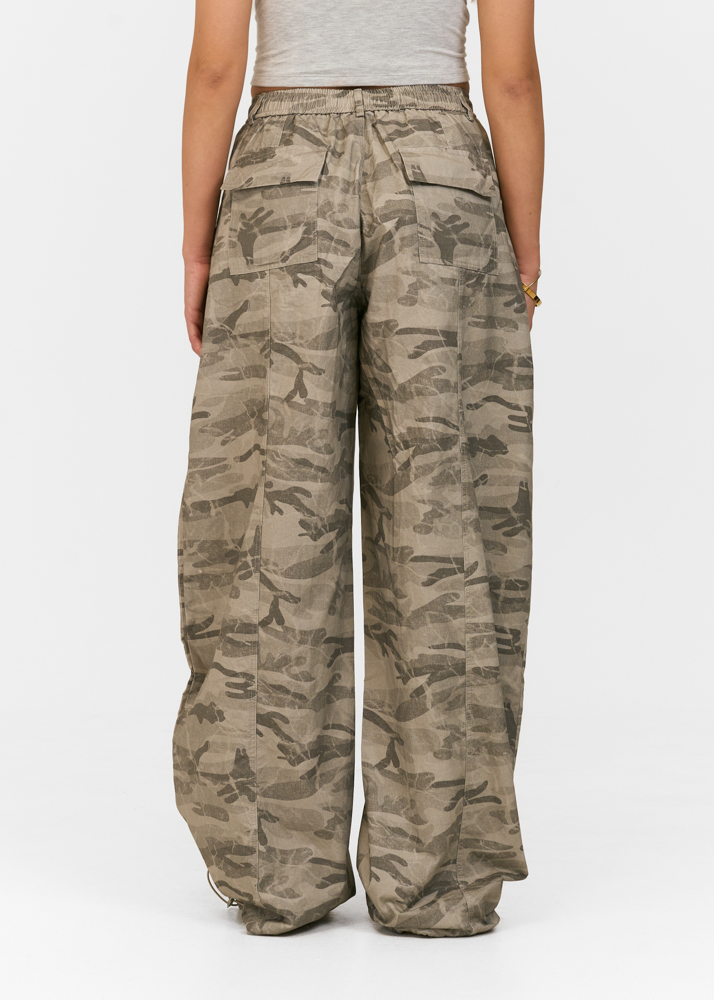 Jenn cargo broek lichtgroen