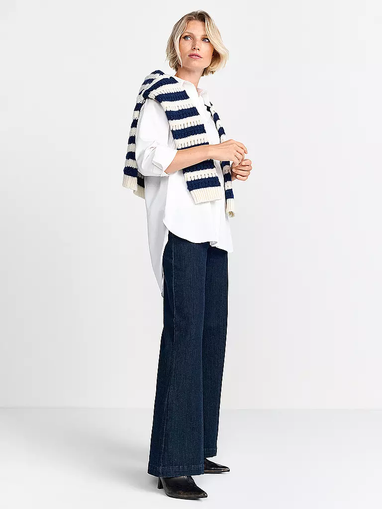 RICH & ROYAL Bluse weiss
