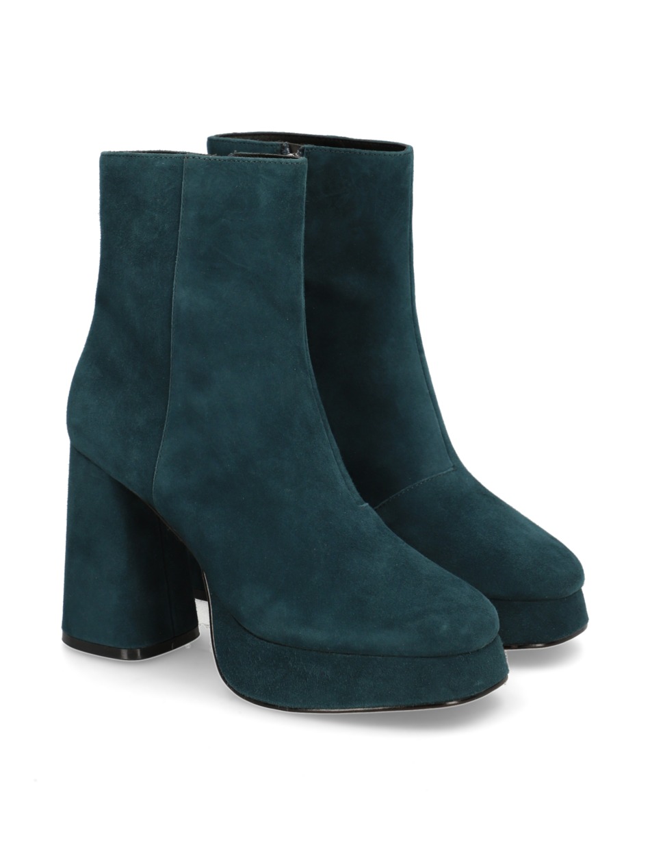 Veloursleder Stiefelette
