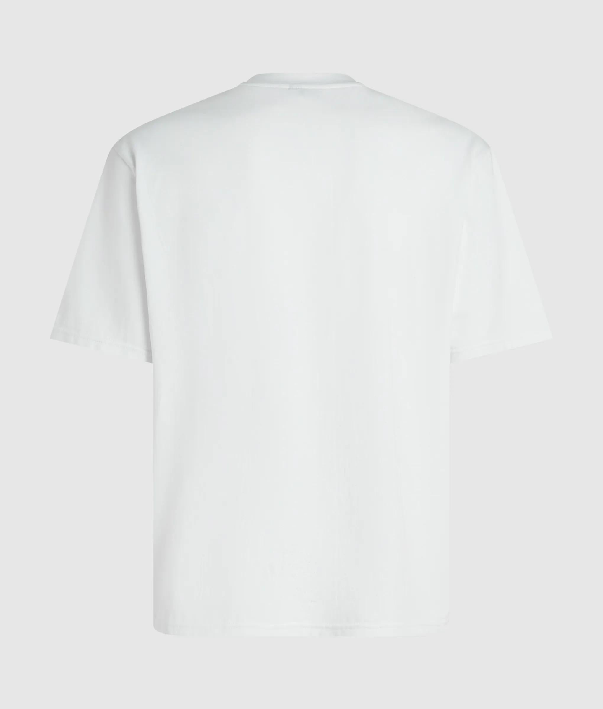 Verticaal logo pyjama T-shirt