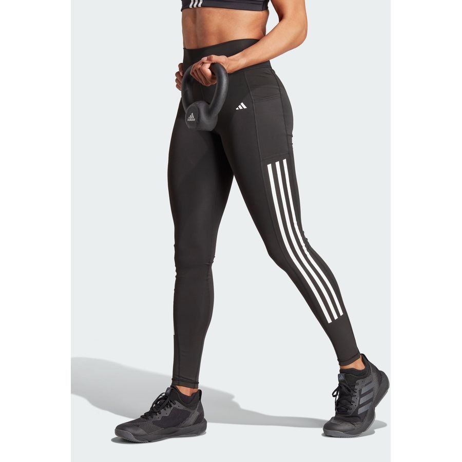Adidas Legging long 3 bandes Optime