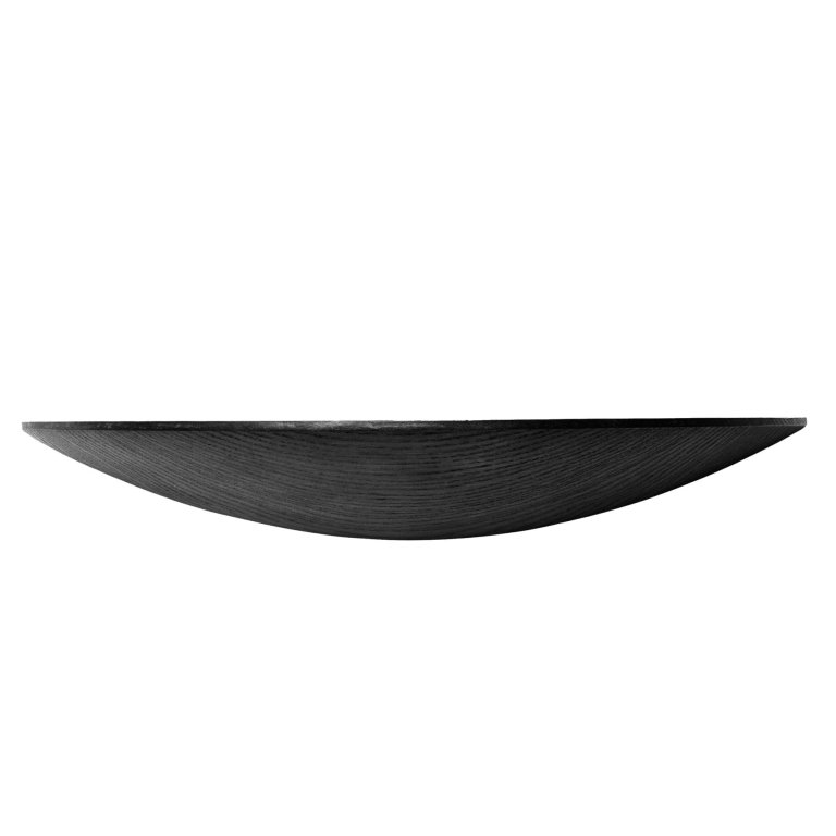 Audo Copenhagen Gridy Fungi wandplank medium zwart eiken
