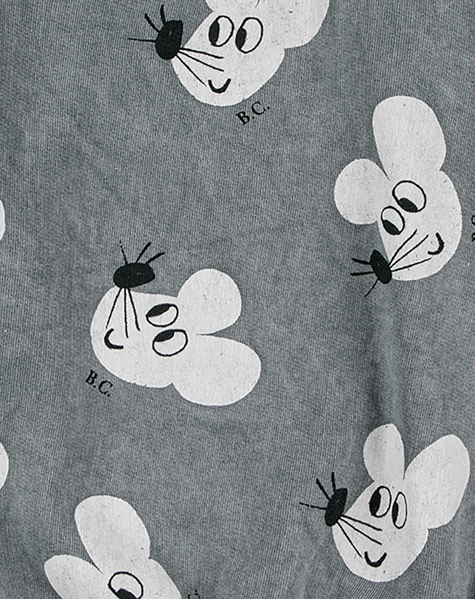 Sweatshirt MOUSE ALL OVER in grau