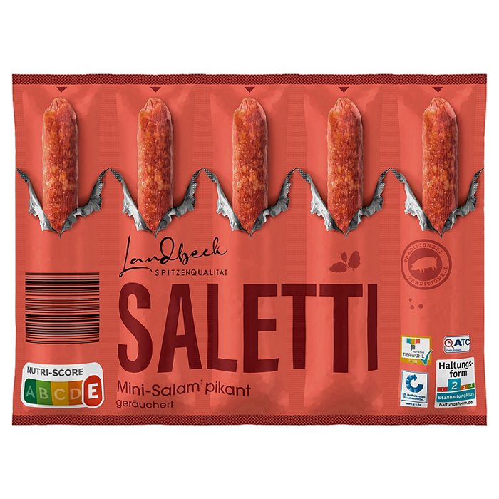 LANDBECK Saletti 5er Kette 125 g, Pikant