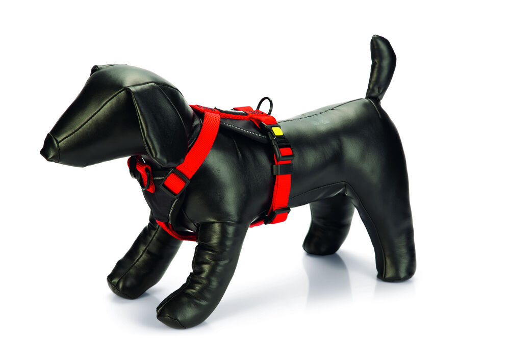 Beeztees Premium Parinca - Y-tuig Hond - rood - 42 tot 46 cm