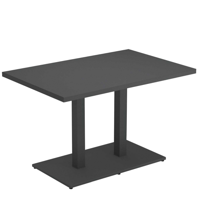 Emu Round tuintafel 120x80 antique iron