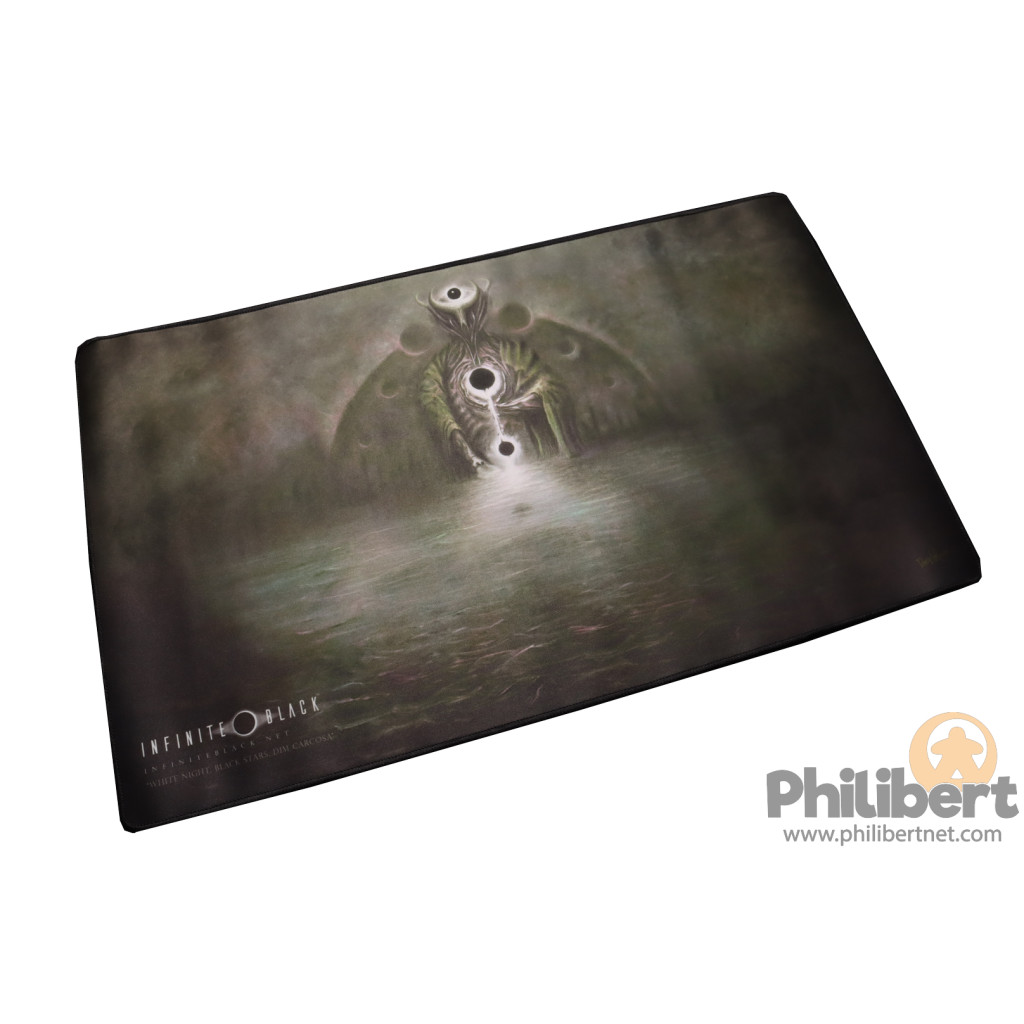 Playmat Infinite Black - “White Night, Black Stars, Dim Carcosa”