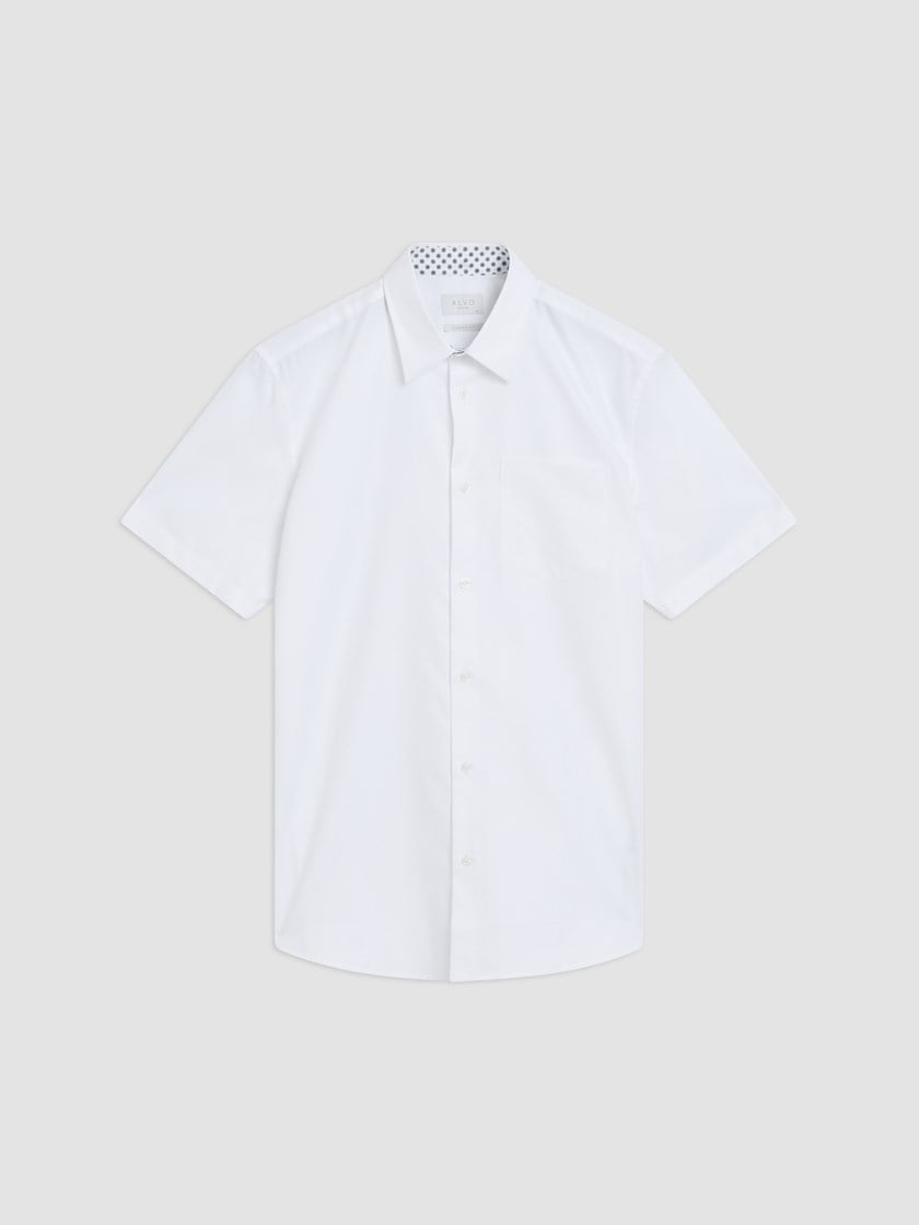 Femund kortermet skjorte Bright White