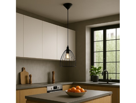 SOLLUX LIGHTING - Suspension Lampe suspendue ritz noir