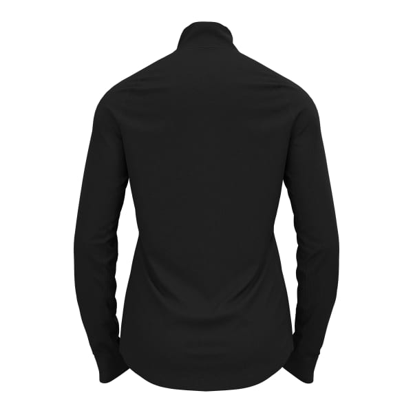Sweat polaire randonnée ODLO 1/2 ZIP BERRA BLACK