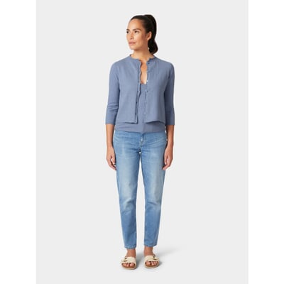 Damen-Strickjacke, Hellblau