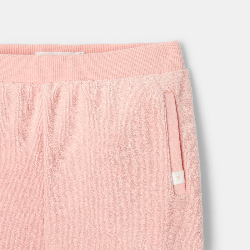 Pantalon en coton éponge rose mixte Absorba Rose