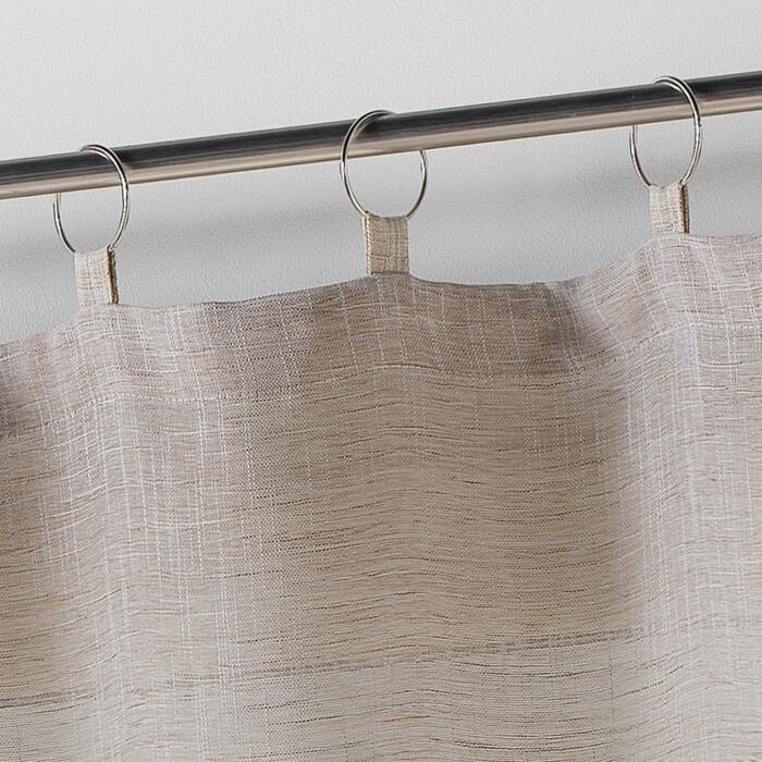 PANNEAU A ANNEAUX 140X240CM MILZA BEIGE
