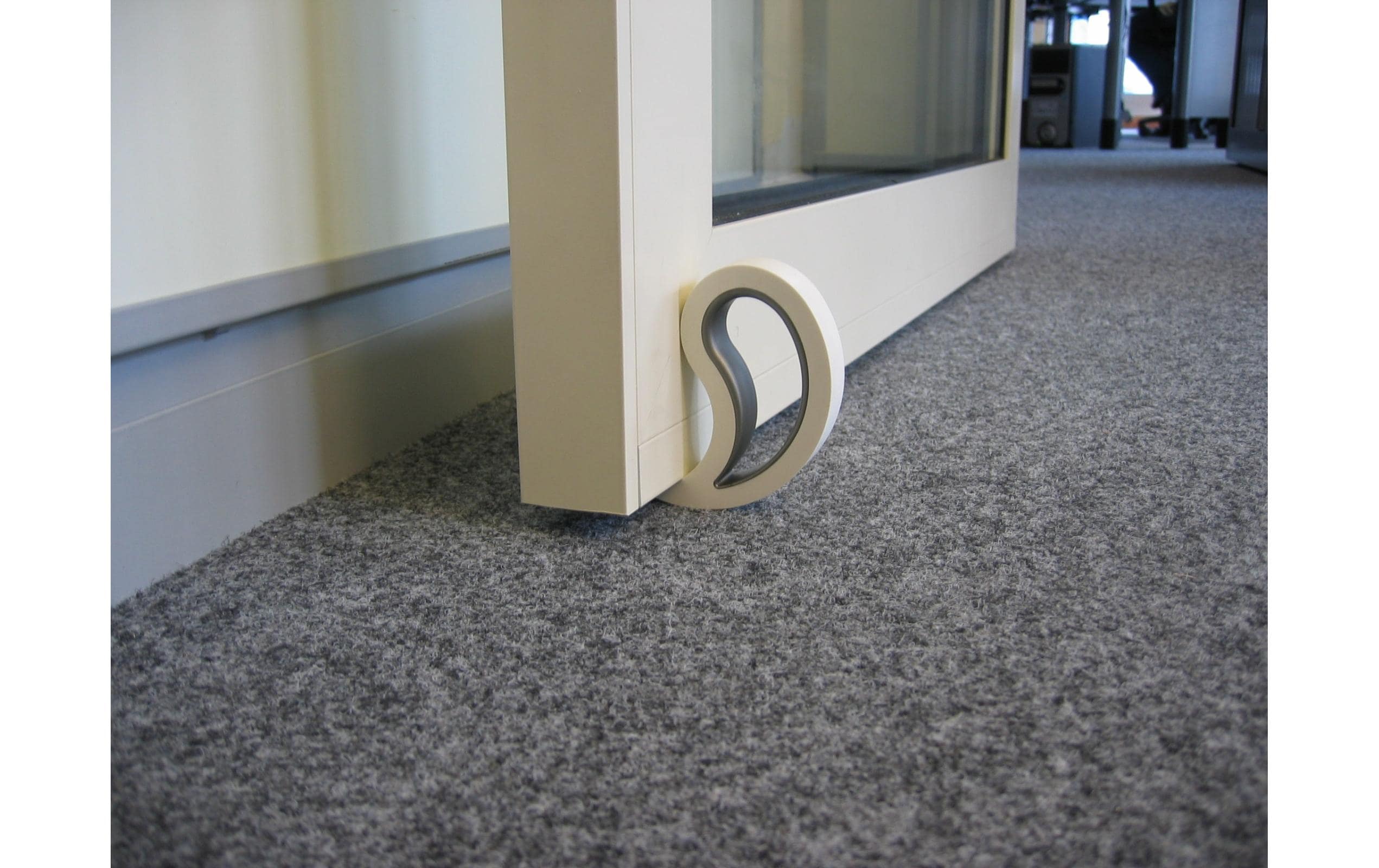 Türsicherung 10 x 5.5 x 2 cm, WeissTür- und Fensterstopper