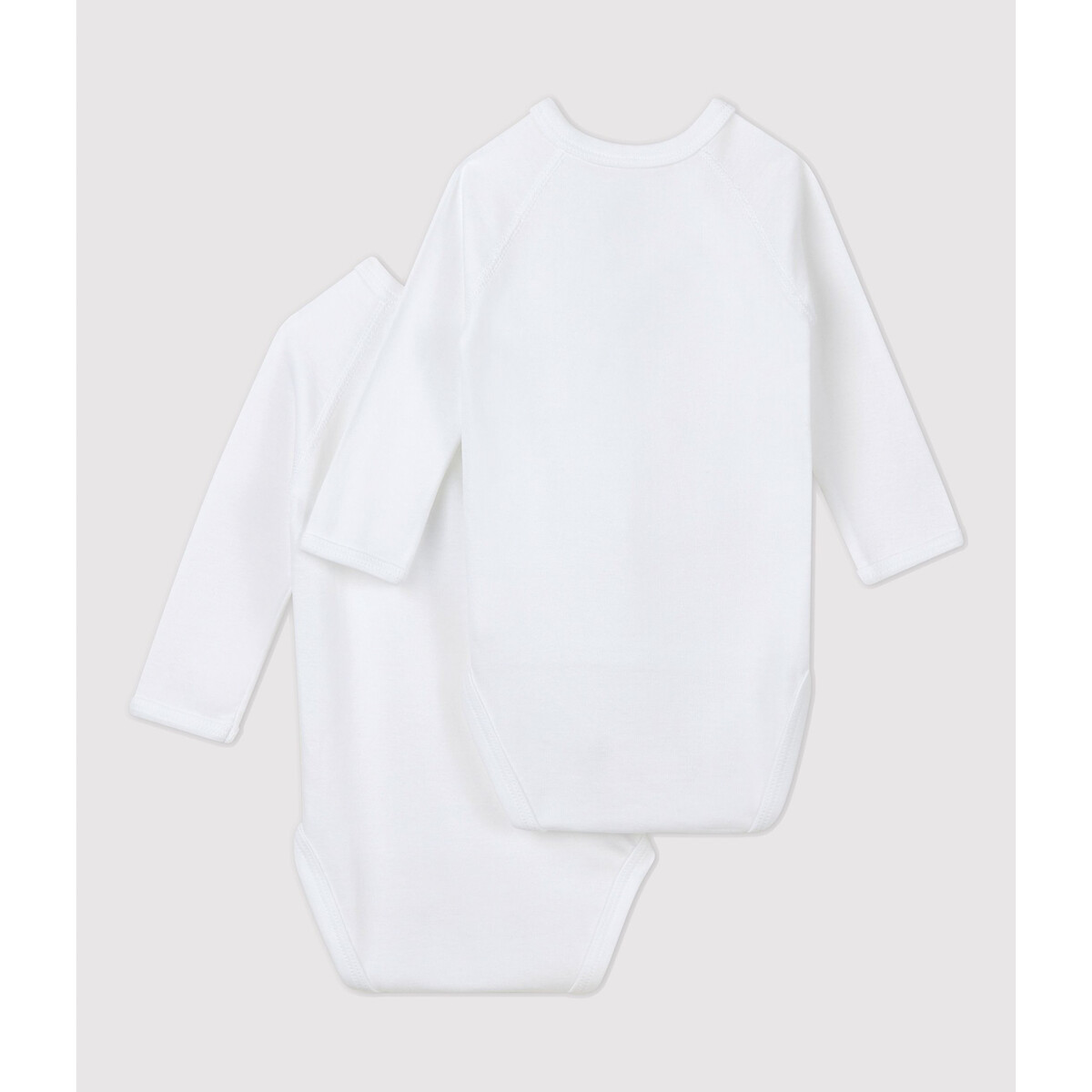 PETIT BATEAU<br>Conjunto de 2 bodies com fecho cruzado