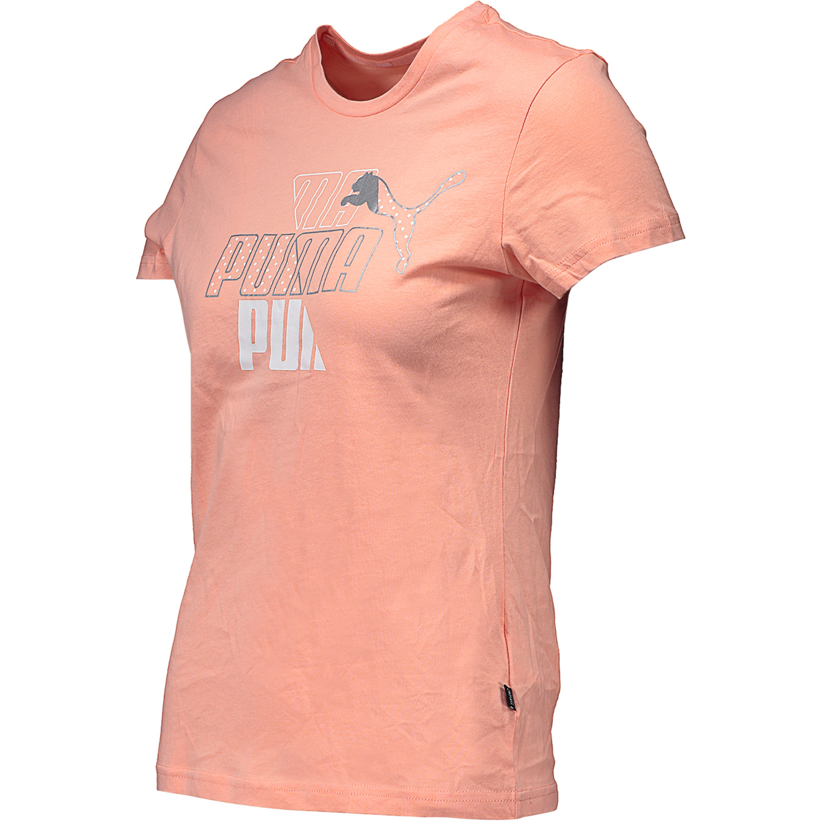 Puma Graphic Tee Da, pink, Large