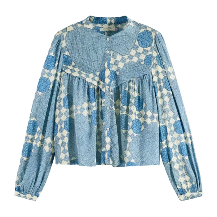 Scotch & Soda Pintuck Blouse Dames