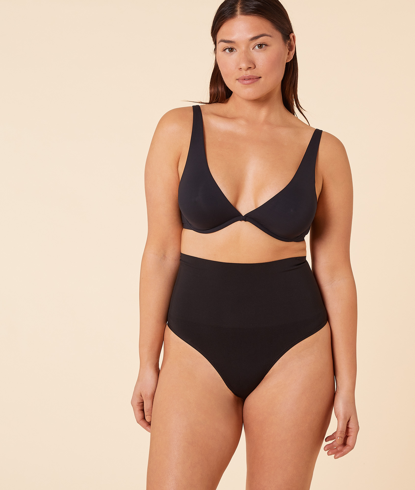 String gainant taille haute - Maintien médium