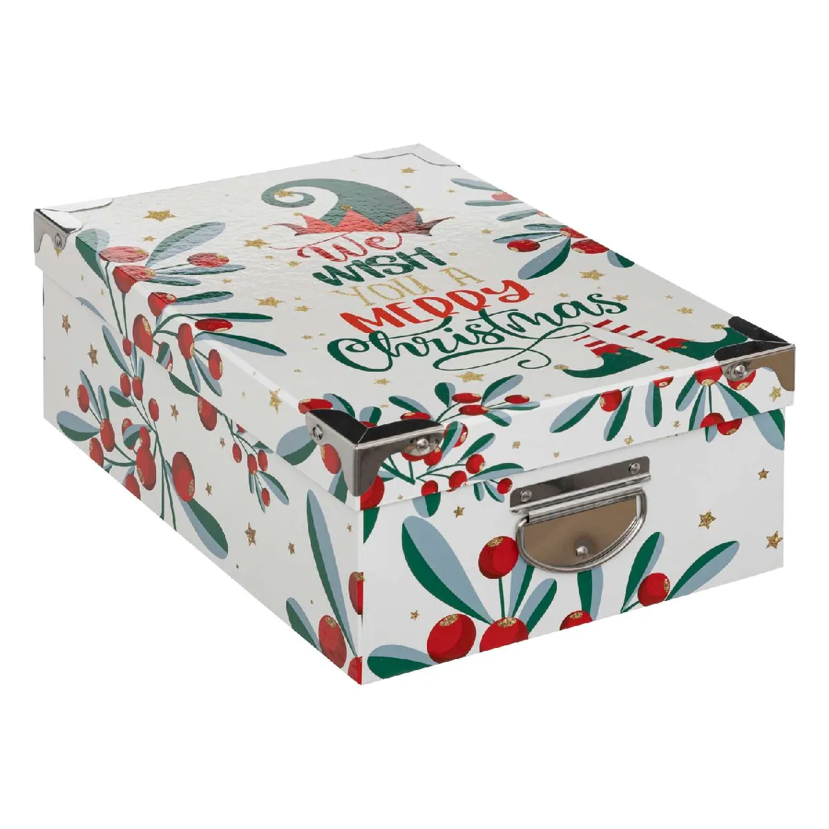 Atmosphera, Createur D'Interieur Lot de 6 Boîtes Cadeaux Noël - Multicolore