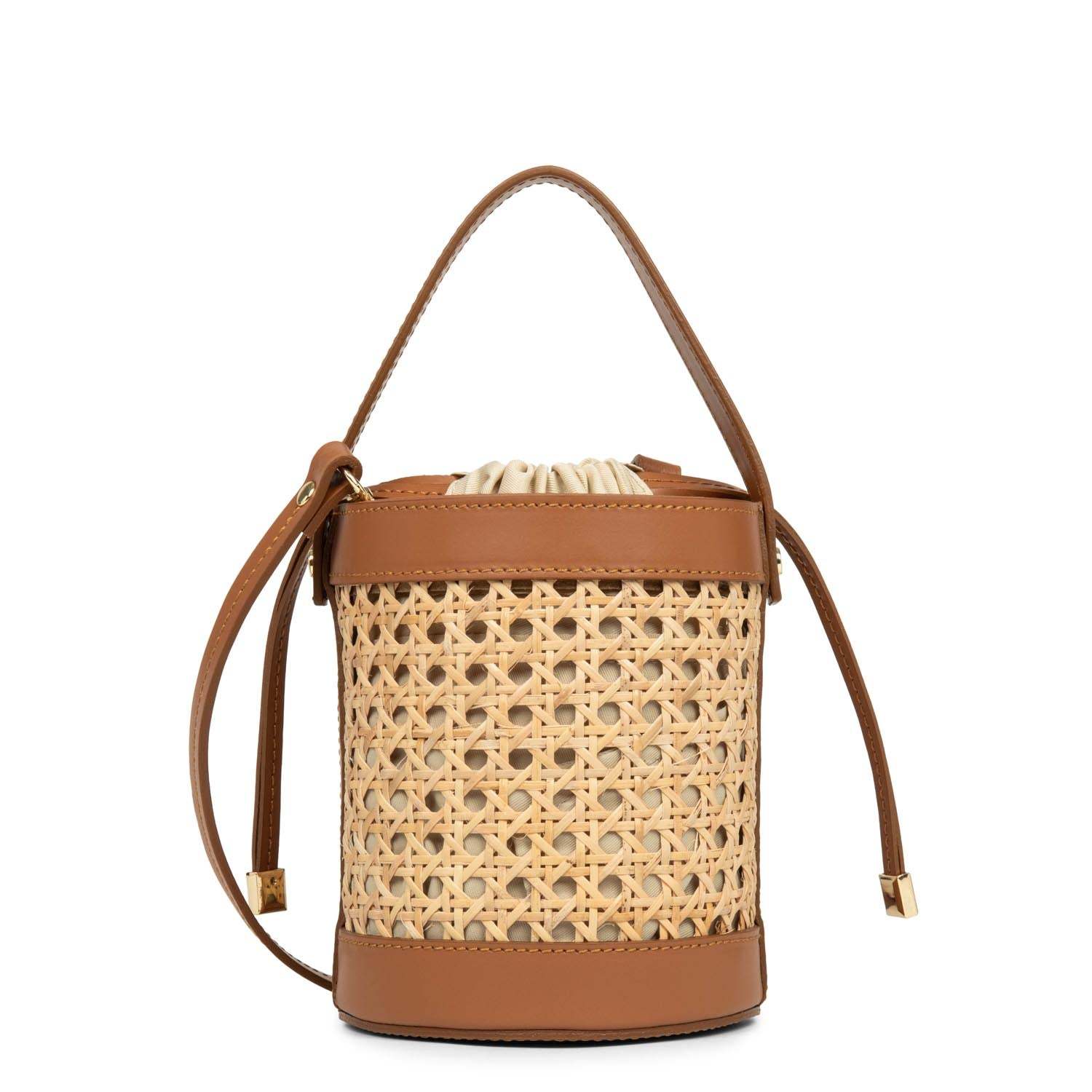 Cannage Rotin-Petit sac seau