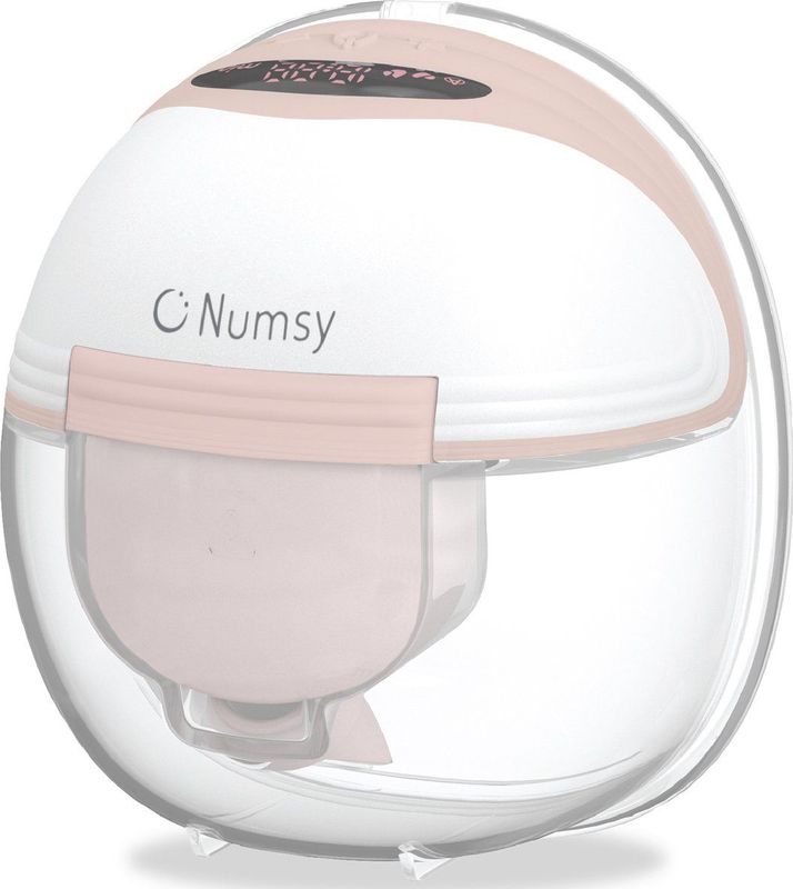 Numsy Elektrische Draadloze Borstkolf Enkel - Handsfree - BPA Vrij - Enkele