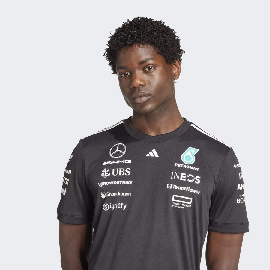 Adidas Maillot pilote noir Mercedes - AMG Petronas Formula One Team