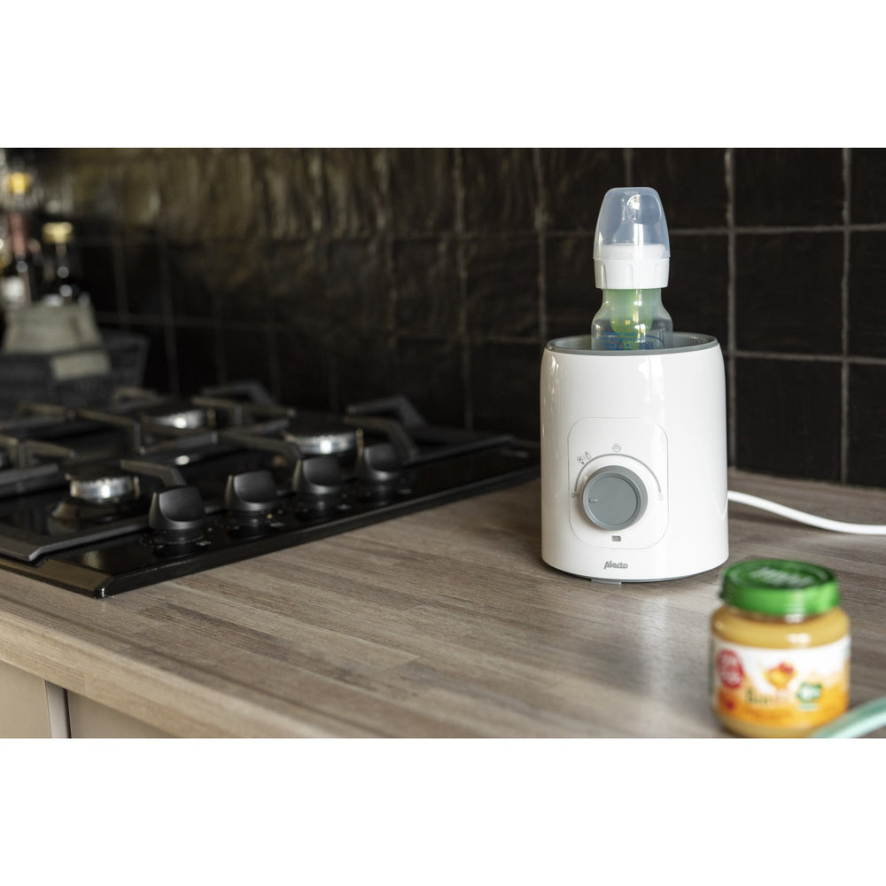 Køb Alecto White Flaske Warmer