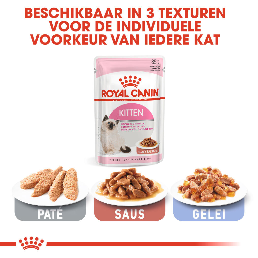 Royal Canin Kitten Instinctive in Gravy - Kattenvoer - 1020 Gram