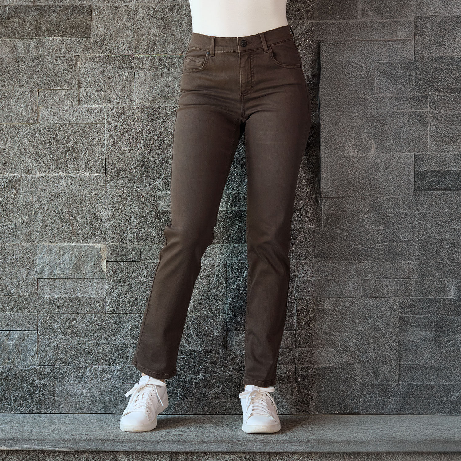 Angels Jeans Modell Cici Slim Fit mit geradem Bein