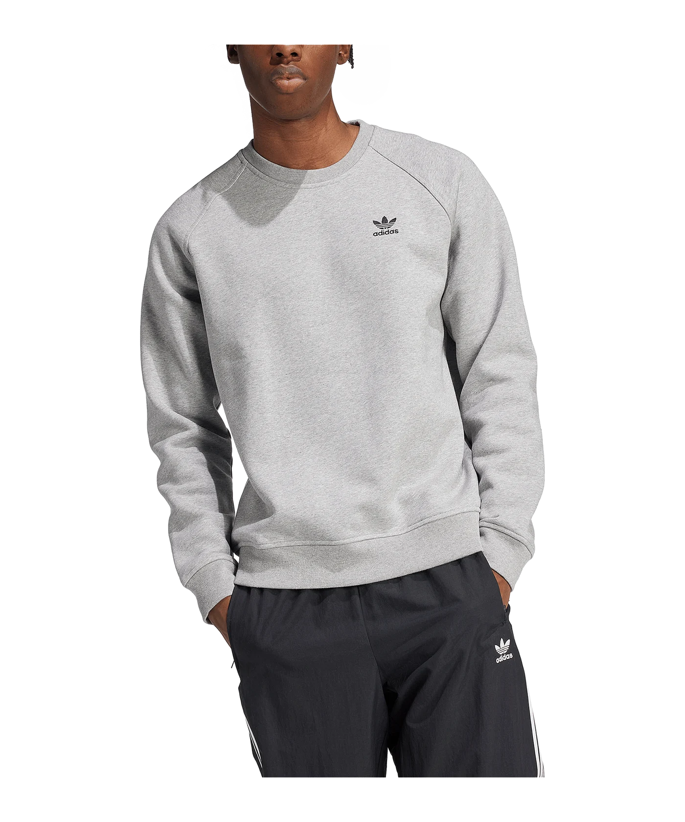 adidas Originals Essential Crew Sweatshirt Grau