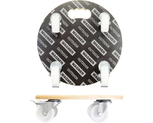 WagnerSystem Maxigrip plantenwagen, Ø38 cm, 200 kg