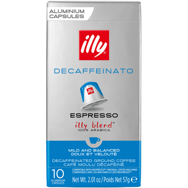 illy Decaffeinato espresso capsules