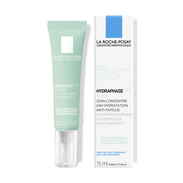 La Roche-Posay Hydraphase Intense<br>15 ml, Gel Creme, Augen