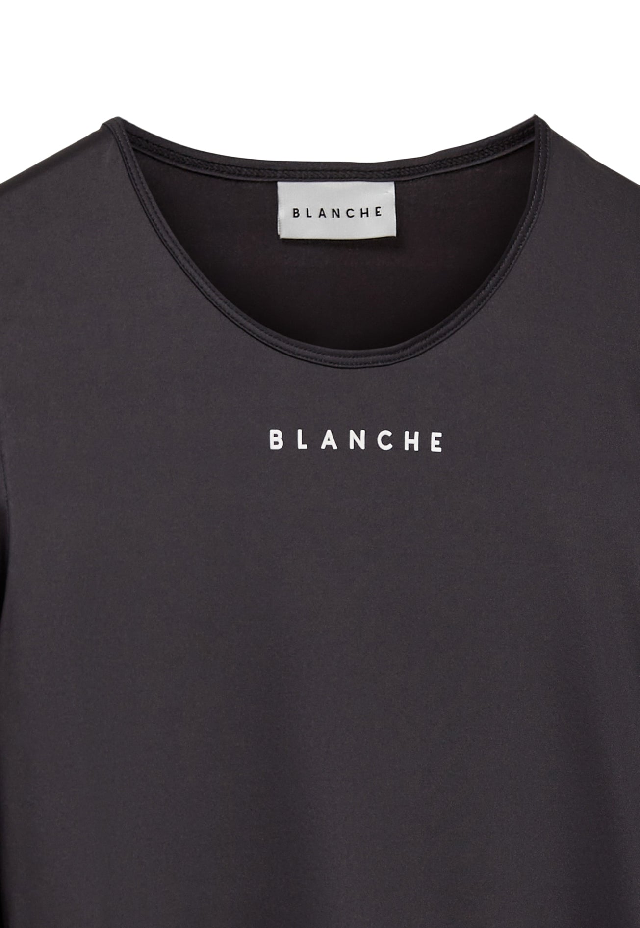 BLANCHE  Comfy-BL langærmet t-shirt - sort