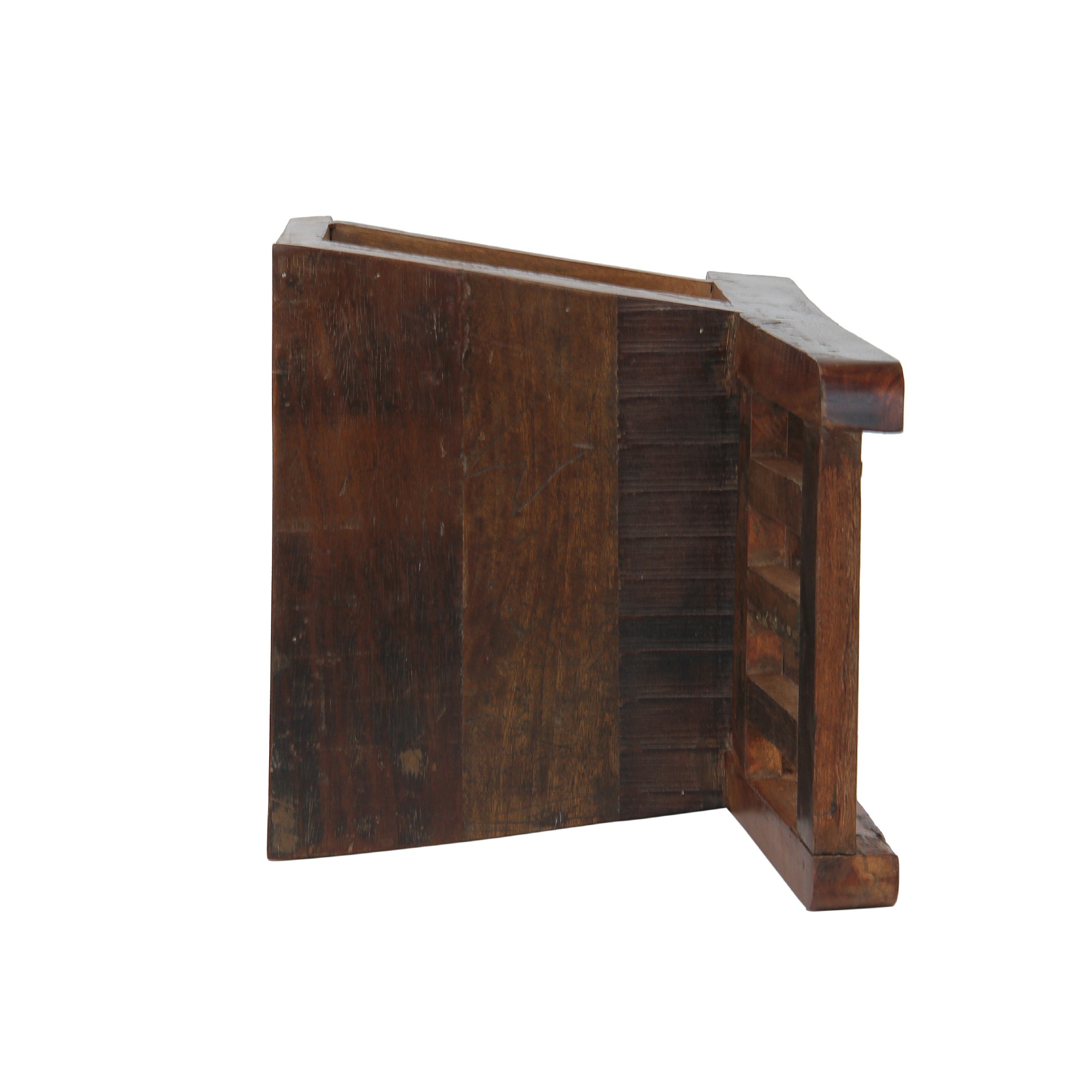 Kinderstuhl aus recyceltem Holz, B 31 cm, H 60 cm, T 34 cm von fischer's lagerhaus