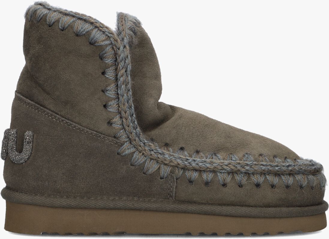 groene mou vachtlaarzen eskimo 18 glitter logo