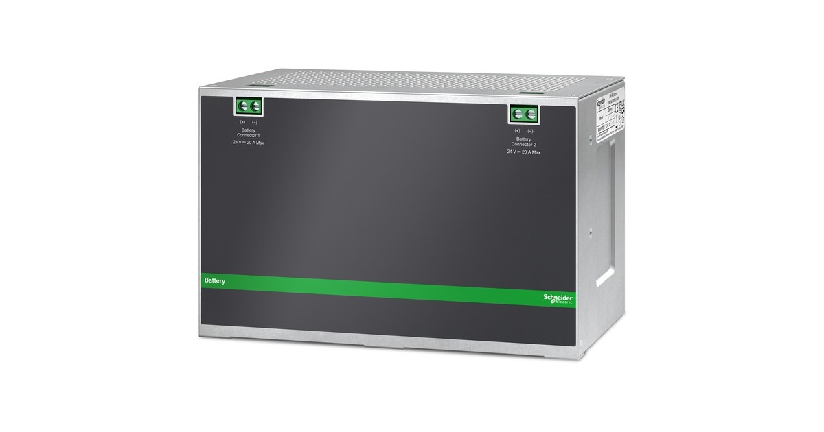 APCXB005XPDR Extern Batterij Pakket, DIN-Rail montage  (Grijs)